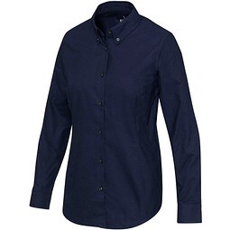Sphene 165 g/m² Oxford Bluse, marineblau, L