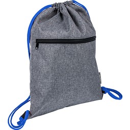 Sportbeutel PREMIUM, grau/blau