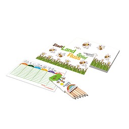 Stadt-Land-Fluss-Set, Individuell, Digitaldruck, 1-seit. Druck