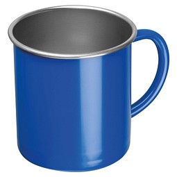 Stahltasse Trezzo,blau