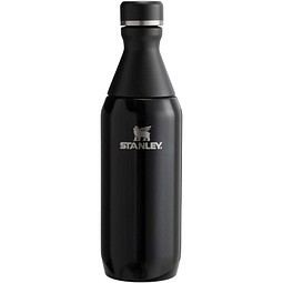 Stanley 350 ml All Day Slim Flasche, schwarz glänzend