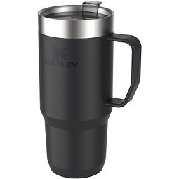 Stanley Everyday Suburban 473 ml Isolierbecher aus recyceltem Edelstahl, schwarz