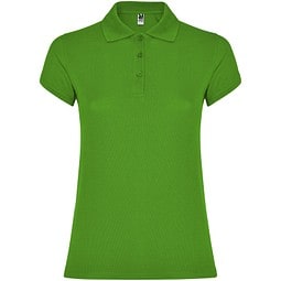Star Poloshirt für Damen, Grass Green, 2XL