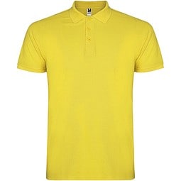 Star Poloshirt für Kinder, gelb, 11/12