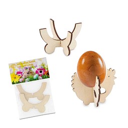 Steck-Eierbecher, Huhn, 1-seit. Druck