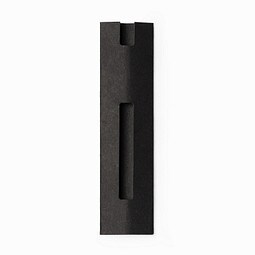 Kugelschreiber Papp-Stecketui, schwarz