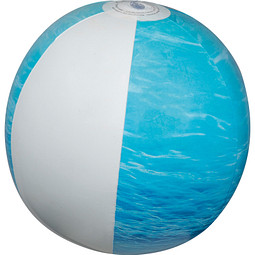 Strandball mit Meeroptik, türkis
