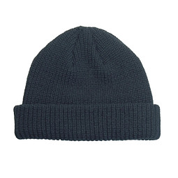 Strickmütze Fisherman, schwarz