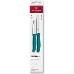 Swiss Classic, Gemüsemesser Set, 2tlg, grün