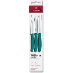 Swiss Classic, Gemüsemesser Set, 3tlg, grün