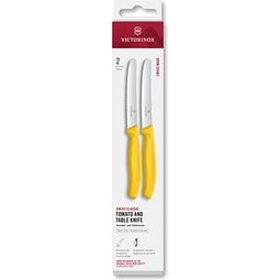 Swiss Classic, Tomaten & Tafelmesser, 2tlg, gelb