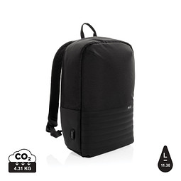 Swiss Peak AWARE™ Anti-Theft-RFID 15 Zoll-Laptop-Rucksack, schwarz