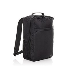 Swiss Peak Aware™ RPET Essential 15.6" Laptop-Rucksack, schwarz