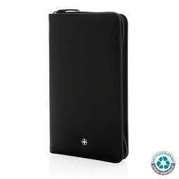 Swiss Peak Heritage RCS rPU RFID Travel Wallet, schwarz