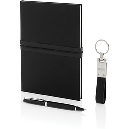 Swiss Peak RCS zertifziertes Business-Set, schwarz