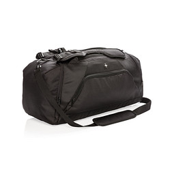 SWISS PEAK® Wochenend- Rucksacktasche RFID, schwarz