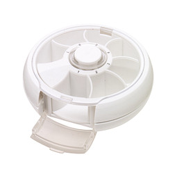 Tablettendose DAY BY DAY,weiß