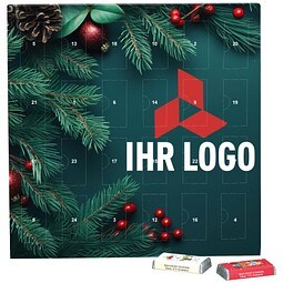 Täfelchen Adventskalender, Lindt Schokotäfelchen, Edle Tannenzweige