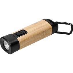 Taschenlampe Apollon, natur/schwarz