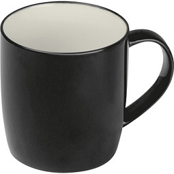 Tasse aus Keramik, 300 ml, schwarz