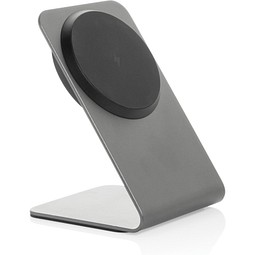 Terra Aluminium 15W magnetischer Wireless-Charger, grau