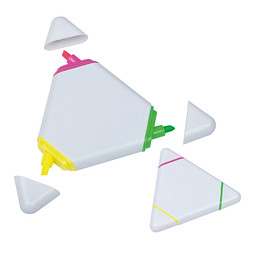 Textmarker Dreieck, weiss