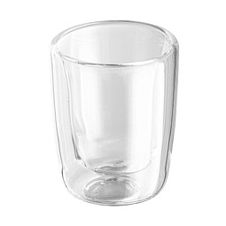 Thermo Espressobecher RETUMBLER-DUOSHOT GLASS, 2er Set, transparent