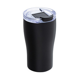 Thermobecher RETUMBLER-MEZZO CERAMIC, schwarz