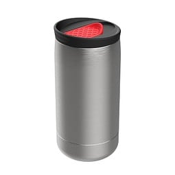 Thermobecher RETUMBLER-myNIZZA, silber/rot