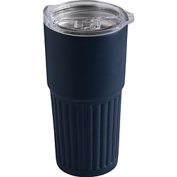 Thermobecher Wave Line, Blau