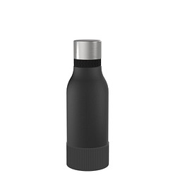 Thermotrinkflasche RETUMBLER-myNIZZA II 420 CERAMIC, schwarz, Sleeve schwarz