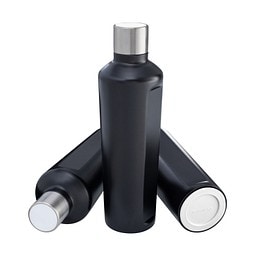 Thermotrinkflasche RETUMBLER-mySTEELONE, schwarz/weiß