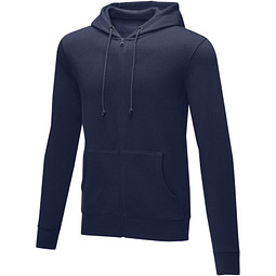 Theron Hoodie mit Reißverschluss für Herren, navy, 5XL