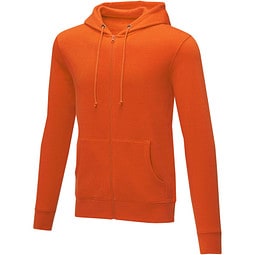 Theron Hoodie mit Reißverschluss für Herren, orange, XL
