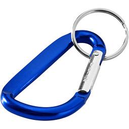 Timor Schlüsselanhänger mit Karabiner, blau