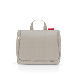 reisenthel® Kulturtaschetoiletbag XL, herringbone sand