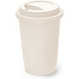 TONALI 450. Mehrwegbecher aus PP 450 ml, Pastellweiß