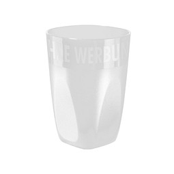 Trinkbecher Midi Cup, 300 ml, transparent-milchig