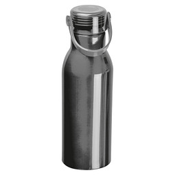 Trinkflasche aus recyceltem Aluminium , anthrazit