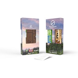 Triple Heroes, 182 g, Zartbitter-Mandel, inkl. Druck