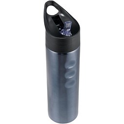 Trixie Edelstahl Sportflasche, 750 ml, Titan