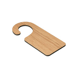 Türschild Woody, natur