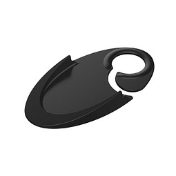 Türstopper Sign, schwarz