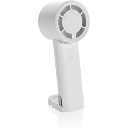 Twist wiederaufladbarer tragbarer Ventilator aus RCS rABS, weiß