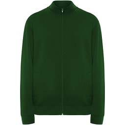 Ulan 280 g/m² Sweatjacke Unisex, dunkelgrün, 2XL