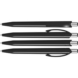 uma® BEAT Druckkugelschreiber, schwarz
