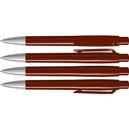 uma® BLOOM SI Druckkugelschreiber, aubergine