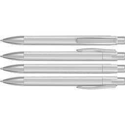 uma® CANDY LUX M SI Druckkugelschreiber, silber