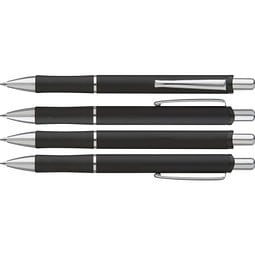 uma® COMMA Druckkugelschreiber, schwarz