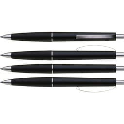 uma® JAZZ Druckkugelschreiber, schwarz